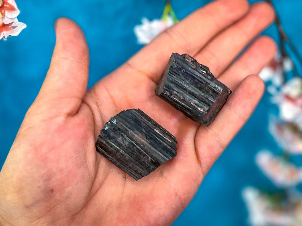RAW Black Tourmaline crystal for PROTECTION for empath