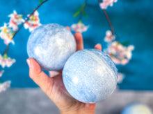 Load image into Gallery viewer, BLUE CALCITE crystal ball
