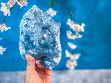 Load image into Gallery viewer, Ethically Sourced CELESTITE geode
