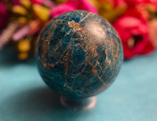Load image into Gallery viewer, Blue Apatite Sphere, 3 plus pounds!
