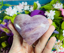 Load image into Gallery viewer, Pink Amethyst Hearts for Universal Love and Compassion
