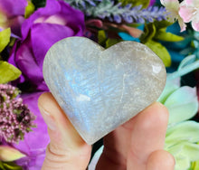 Load image into Gallery viewer, BLUE Moonstone Crystal Hearts
