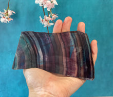 Load image into Gallery viewer, Rainbow Fluorite Slices
