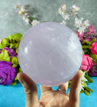 Load image into Gallery viewer, Discounted Rose Quartz Sphere
