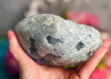 Load image into Gallery viewer, 5 1/2&quot; Celestite Heart

