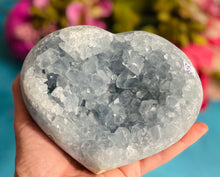 Load image into Gallery viewer, Gorgeous Large Celestite Heart
