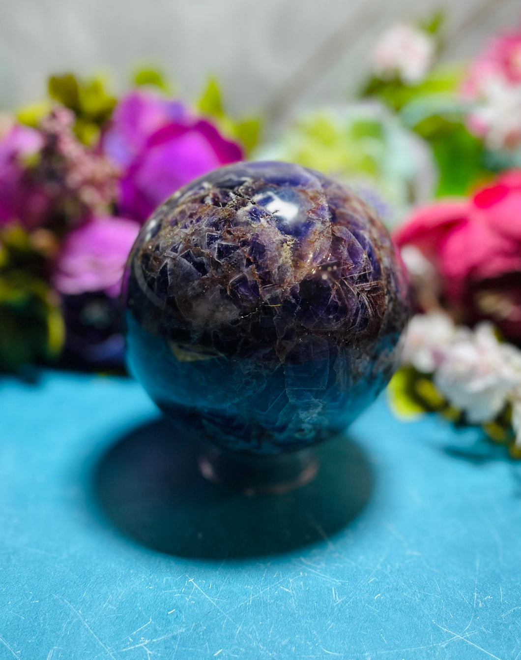 MOROCCAN AMETHYST crystal ball