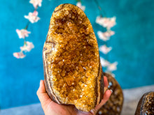 Load image into Gallery viewer, Large Standing Raw Citrine Cathedral, 1KG-2.5KG
