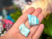 Load image into Gallery viewer, Polished Larimar Slices, Good Quality
