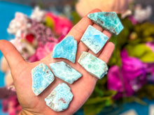 Load image into Gallery viewer, Polished Larimar Slices, Good Quality
