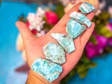 Load image into Gallery viewer, Polished Larimar Slices, Good Quality
