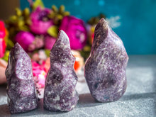 Load image into Gallery viewer, Lepidolite Crystal Flames
