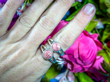 Load image into Gallery viewer, Rhodochrosite Rings Size 9
