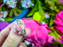 Load image into Gallery viewer, Rhodochrosite Rings Size 9
