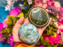 Load image into Gallery viewer, Ocean Jasper palm stone, 2nd quality
