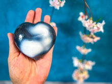 Load image into Gallery viewer, Orca Agate Heart
