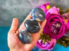Load image into Gallery viewer, Orca Agate Palmstones, Ocean Agate Palmstones
