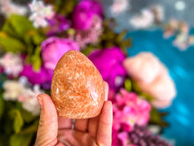 Load image into Gallery viewer, Peach Moonstone Crystal Freeform
