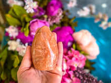 Load image into Gallery viewer, Peach Moonstone Crystal Freeform
