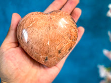 Load image into Gallery viewer, Peach Moonstone Crystal Hearts

