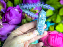 Load image into Gallery viewer, Ethically Sourced Purple Labradorite Crystal Tower
