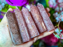 Load image into Gallery viewer, Strawberry Quartz Towers
