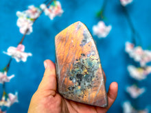 Load image into Gallery viewer, SUNSET labradorite freeforms, Orange Pink Labradorite, 100-749 grams
